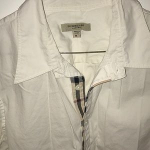 Burberry White Women’a Button Down